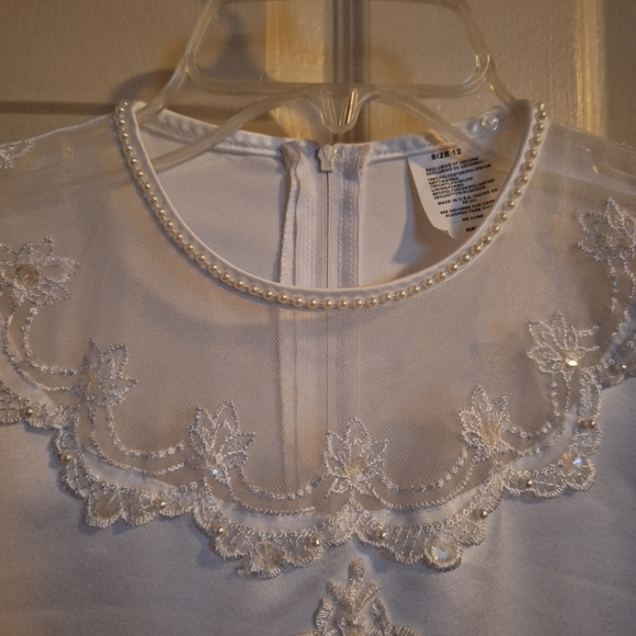 No brand communion  - flower girl dress size 12.5 - Picture 3 of 14